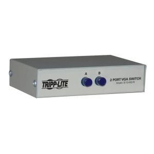 Tripp Lite B112-002-R Switch Manual de Video VGA / SVGA de 2 Puertos, (3x HD15F)