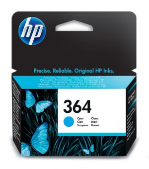 HP Cartucho de tinta original 364 cian