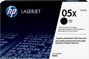 HP Cartucho de tóner original LaserJet 05X de alta capacidad negro