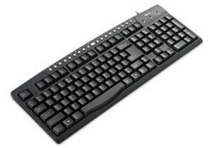 Trust Multimedia Keyboard BE teclado USB + PS/2 AZERTY Negro