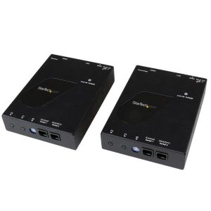 StarTech.com Juego Kit Extensor de Vídeo y Audio HDMI IP por Red Gigabit Ethernet cable UTP cat6 RJ45 Conversor