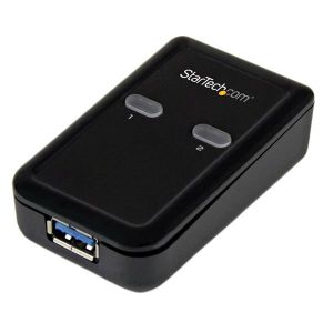 StarTech.com Conmutador Interruptor Compartidor USB 3.0 Sharing Switch - 1 Periférico - 2 Ordenadores