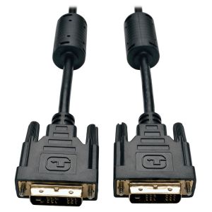 Tripp Lite P561-003 Cable DVI de Conexión Única, Cable para Monitor TMDS Digital (DVI-D M/M), 0.91 m [3 pies]