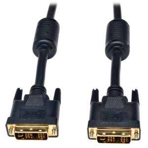 Tripp Lite P561-006-SLI Cable DVI de Conexión Única, Cable para Monitor TMDS Digital y Analógico (DVI-I M/M), 1.83 m [6 pies]