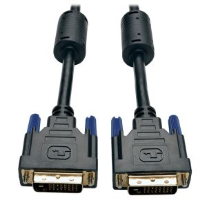 Tripp Lite P560-006 Cable DVI de Doble Enlace, Cable para Monitor TMDS Digital DVI (DVI-D M/M), 1.83 m [6 pies]