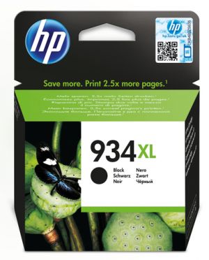 HP Cartucho de tinta original 934XL de alta capacidad negro