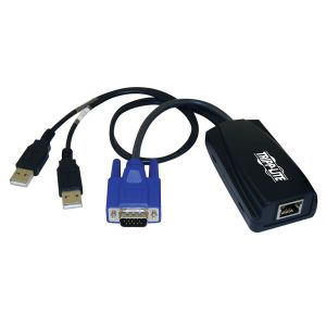 Tripp Lite B078-101-USB2 Accesorios del KVM - Unidad de Interfaz para Servidor (SIU) USB NetCommander, Virtual Media hasta 12Mbps