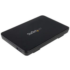 StarTech.com Caja USB 3.1 (10 Gbps) sin herramientas de 2,5 pulgadas SATA III