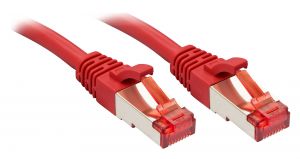 Lindy Cat.6 S/FTP, 2m cable de red Rojo Cat6 S/FTP (S-STP)