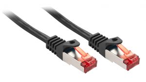 Lindy Cat.6 S/FTP 5m cable de red Negro Cat6 S/FTP (S-STP)