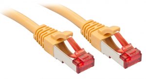 Lindy Rj45/Rj45 Cat6 3m cable de red Amarillo S/FTP (S-STP)
