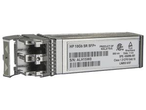 Hewlett Packard Enterprise BladeSystem c-Class 10Gb SFP+ SR Transceiver red modulo transceptor Fibra óptica 10000 Mbit/s SFP+ 850 nm