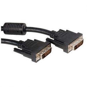ITB CRO11045555 cable DVI 5 m DVI-D Negro
