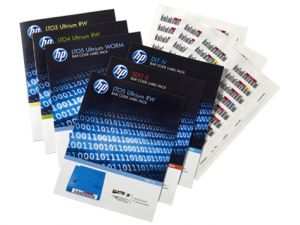 Hewlett Packard Enterprise Q2014A etiqueta para sistemas de almacenaje 100 pieza(s) Etiqueta autoadhesiva