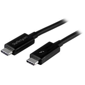 StarTech.com Cable de 2m Thunderbolt 3 USB-C (20Gbps) - Compatible con Thunderbolt, DisplayPort y USB