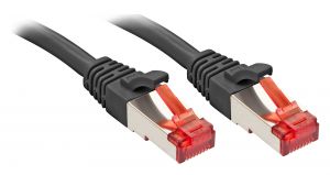 Lindy RJ-45/RJ-45 Cat6 10m cable de red Negro S/FTP (S-STP)