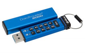 Kingston Technology DataTraveler 2000 64GB unidad flash USB USB tipo A 3.2 Gen 1 (3.1 Gen 1) Azul