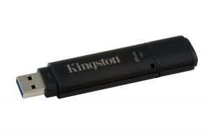 Kingston Technology DataTraveler 4000G2 with Management 8GB unidad flash USB USB tipo A 3.2 Gen 1 (3.1 Gen 1) Negro