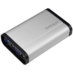 StarTech.com Capturadora de Vídeo USB 3.0 a VGA - 1080p 60fps - Aluminio