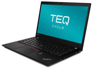 Teqcycle Basic Lenovo ThinkPad T490 Portátil 35,6 cm (14") Full HD Intel® Core™ i5 i5-8265U 16GB DDR4-SDRAM 256 GB SSD Wi-Fi 5 (802.11ac) Windows 11 Pro Negro