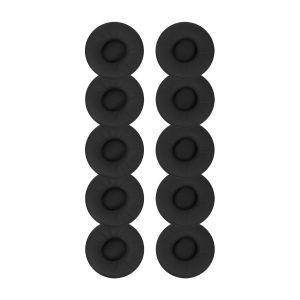 Jabra 14101-59 almohadilla para auriculares Cuero Negro 10 pieza(s)