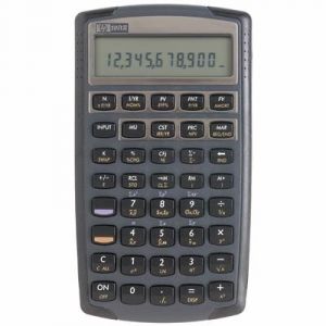HP 10BII calculadora Bolsillo Calculadora financiera Negro, Gris