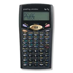 HP 9G calculadora Escritorio Calculadora gráfica Negro