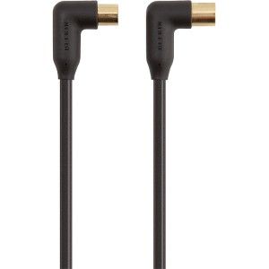 Belkin Antenna M/F 2m cable coaxial Negro