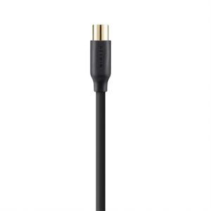 Belkin F3Y057BT5M cable coaxial 5 m Negro
