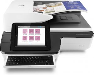 HP Scanjet Enterprise Flow N9120 fn2 Escáner de superficie plana y alimentador automático de documentos (ADF) 600 x 600 DPI A3 Negro, Blanco