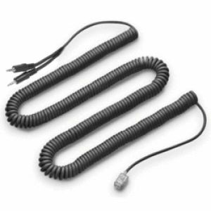 POLY 63731-01 cable telefónico Negro