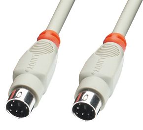 Lindy PS/2 2.0m cable ps/2 2 m Gris