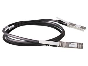 Hewlett Packard Enterprise 10G SFP+ to SFP+ 3m Direct Attach Copper cable infiniBanc SFP+ Negro
