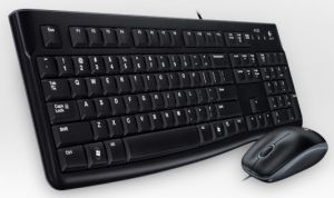 Logitech MK120 teclado USB QWERTZ Húngaro Negro