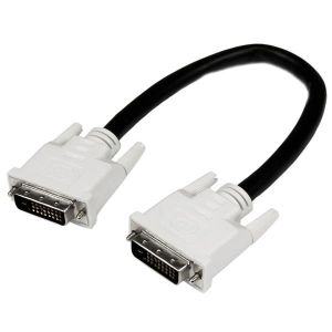 StarTech.com Cable de 0,3m DVI-D de Doble Enlace - Macho a Macho