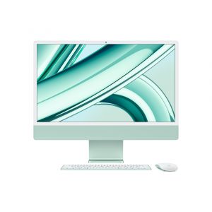 Apple iMac Apple M M3 59,7 cm (23.5") 4480 x 2520 Pixeles 8 GB 256 GB SSD PC todo en uno macOS Sonoma Wi-Fi 6E (802.11ax) Verde