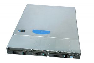 Intel SR1530HCLR servidor barebone Intel® 5000V LGA 771 (Socket J) Bastidor (1U) Negro, Plata