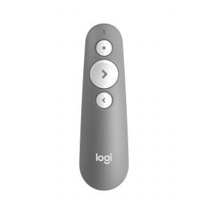 Logitech R500 apuntador inalámbricos Bluetooth/RF Gris