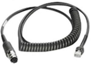 Zebra 25-71918-01R cable de serie Negro 2,75 m LAN