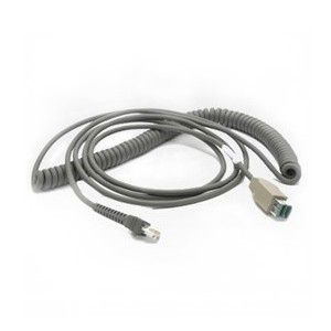 Zebra USB Cable CBA-U08-C15ZAR cable USB 4,5 m USB A Gris