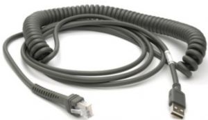 Zebra CBA-U09-C15ZAR cable USB 4,57 m USB A Gris