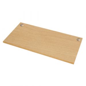 Fellowes 9870601 tapa pasacables Forma rectangular Melamina, PVC Color madera de arce