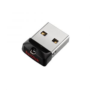 SanDisk Cruzer Fit unidad flash USB 64 GB USB tipo A 2.0 Negro, Plata