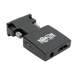 Tripp Lite P131-000-A-DISP Convertidor Adaptador de Video Activo HDMI a VGA con Audio (H/M)