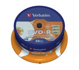Verbatim DVD-R Archival Grade 4,7 GB 25 pieza(s)