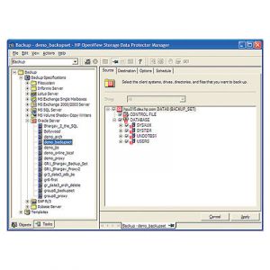 Hewlett Packard Enterprise OpenView Storage Data Protector On-line Backup for Windows E-LTU software de red de almacenaje