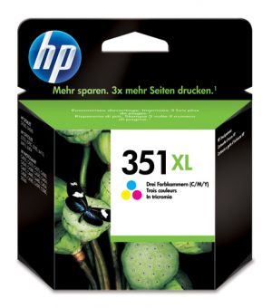 HP Cartucho de tinta original 351XL de alta capacidad Tri-color