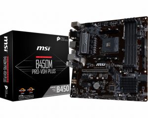 MSI B450M PRO-VDH PLUS AMD B450 Zócalo AM4 micro ATX