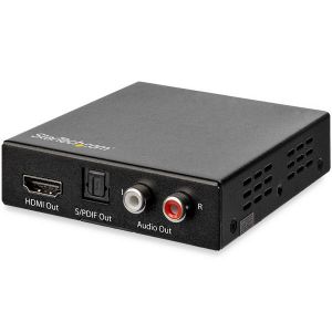 StarTech.com Extractor de Audio HDMI con Soporte para 4K de 60Hz