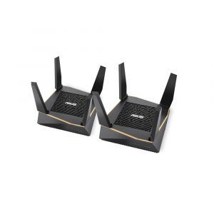 ASUS AiMesh AX6100 router inalámbrico Gigabit Ethernet Tribanda (2,4 GHz/5 GHz/5 GHz) Negro